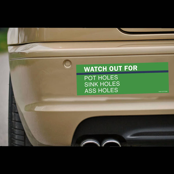 Watch Out For Car Magnet