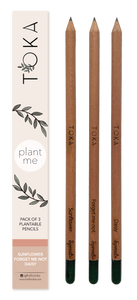 TOKA | Plantable Pencils | 3 Pack | Florals