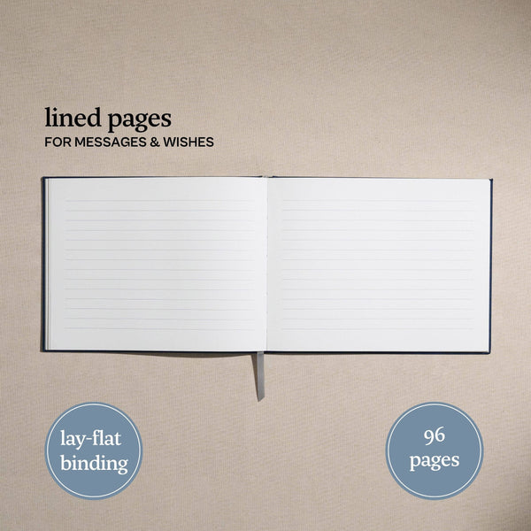 Funeral Guest Book for Memorial Service, in Loving Memory: Navy