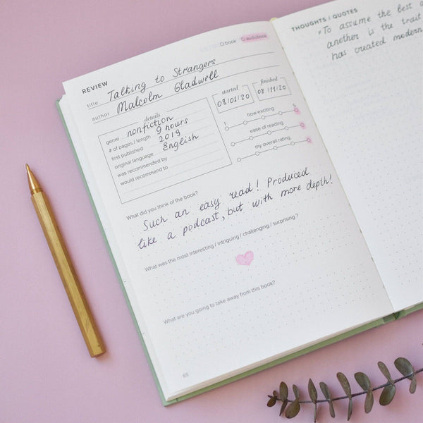 Reading Journal (Original): Blue