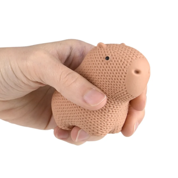 Marshmallow Crochet Capybara Squishy