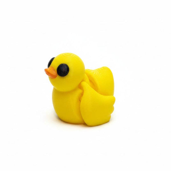 Duck • Mini 3D Printed Articulated Animal • Flexi Animals • Pocket Pets • Pocket Pals • Desk Pets [#86]*