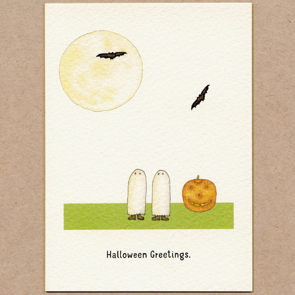 Halloween Greeting Cards Set