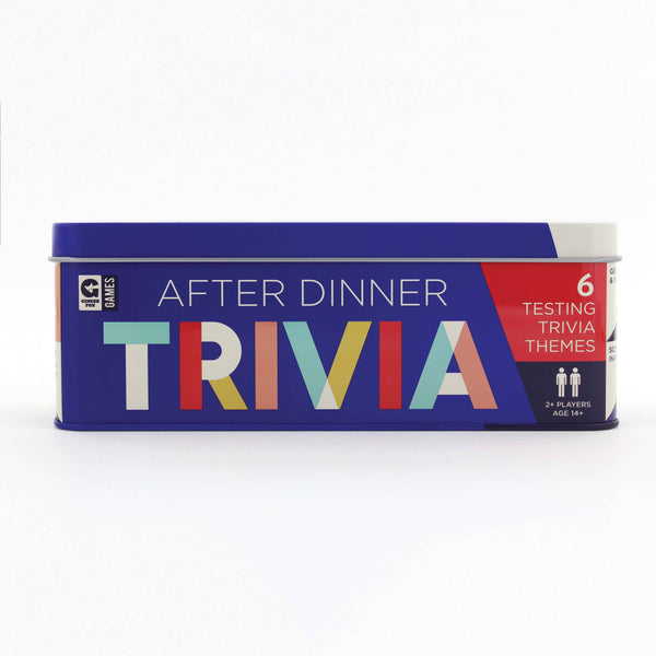 After Dinner Trivia Tin - Top Seller!