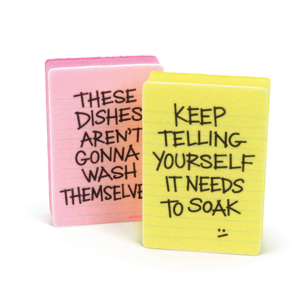 Sponges - CLEAN CONSCIENCE - Passive Aggressive Notes