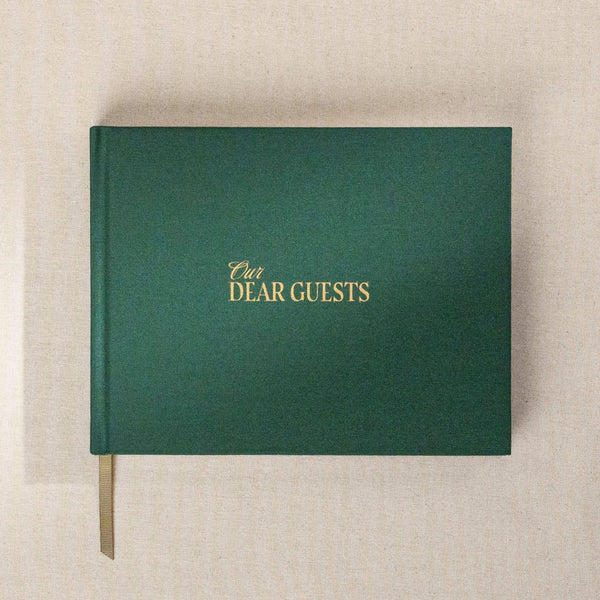 Wedding Guestbook - Blank Sign in Book for special occasions: Oat