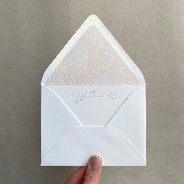 Bride Era Letterpress Stationery Pack