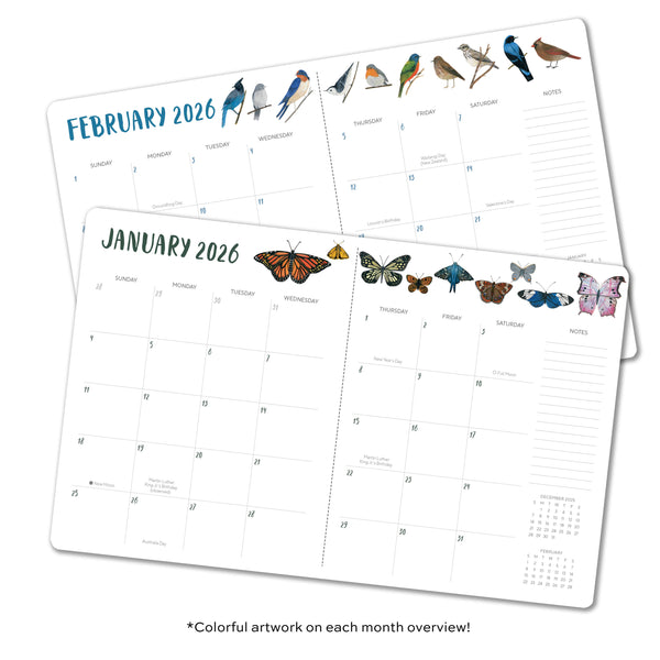 2026 Orders of the Animals High Note® Monthly Planner