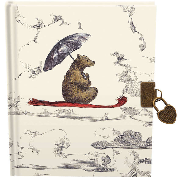 Flying Bear Lockable notebook