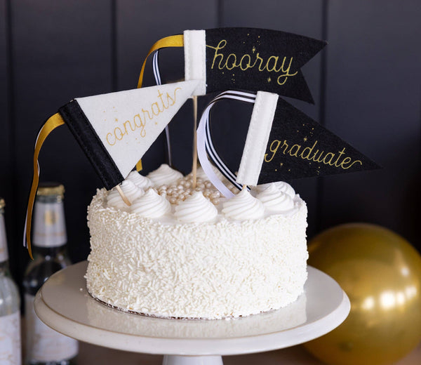 Graduation Mini Felt Pennants