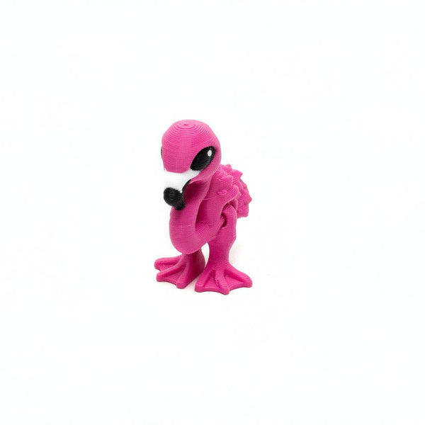 Flamingo • Mini 3D Printed Articulated Animal • Flexi Animals • Pocket Pets • Pocket Pals • Desk Pet*