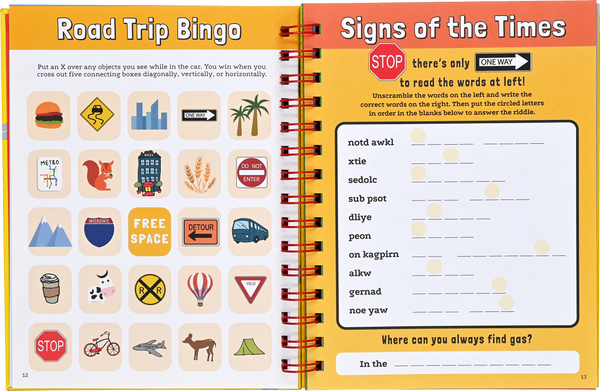 Road Trip Activity Quest!