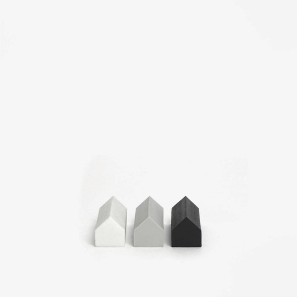Erasers shaped as little houses - Gift