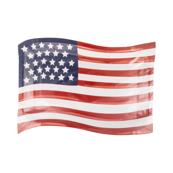 Wavy Flag Plate (8 ct)