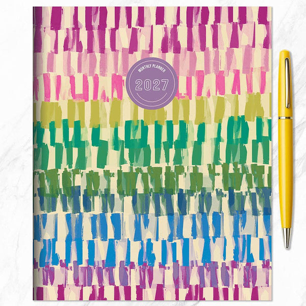 2027 Painted Medium Monthly Planner