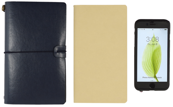 Midnight Blue Voyager Notebook