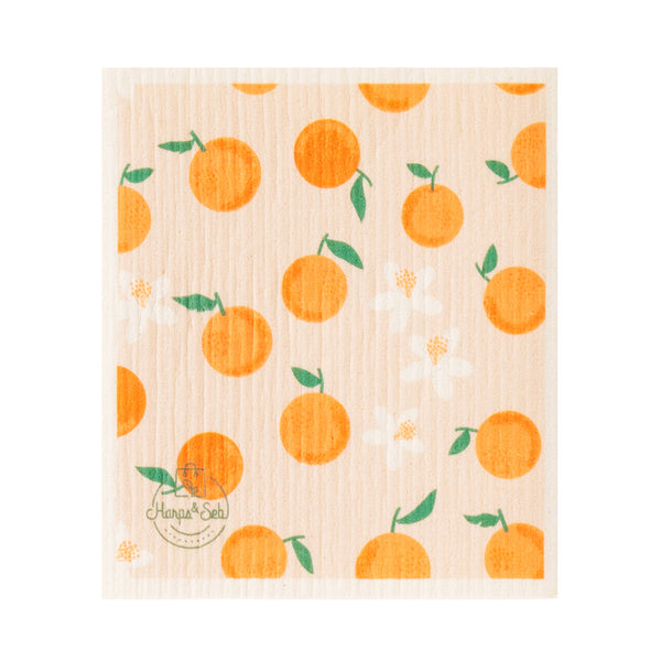5 Pack - Lemon Kiss Swedish Dishcloth Set
