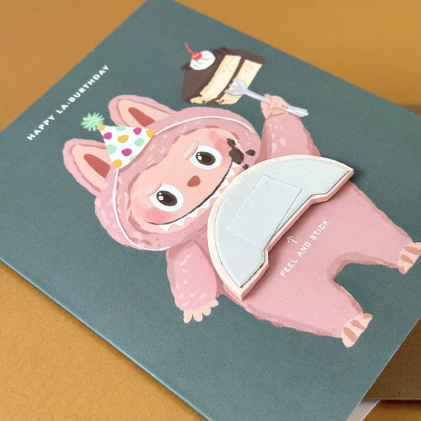 Pop-up Card - Happy Labubu Birthday