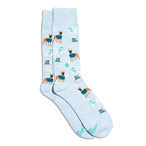 Socks that Save Dogs (Blue Dogs): Small