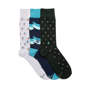 Boxed Set Socks that Protect the Planet: Medium