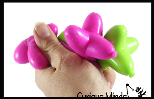1 Mini Balloon Dog Doh Filled Stress Ball - Cute Squishy Sen