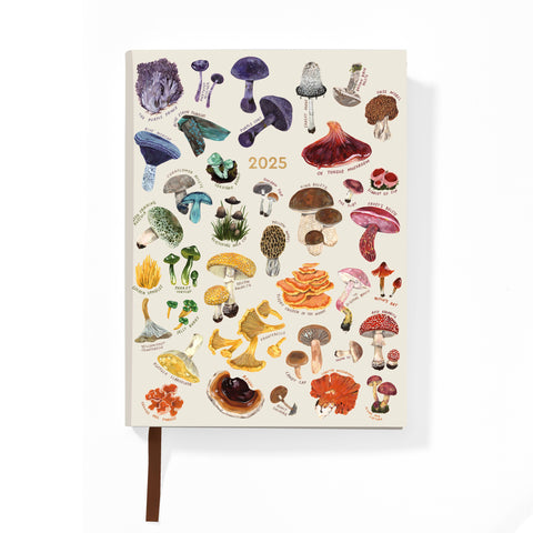 2025 Mushrooms High Note® Weekly Softcover Planner