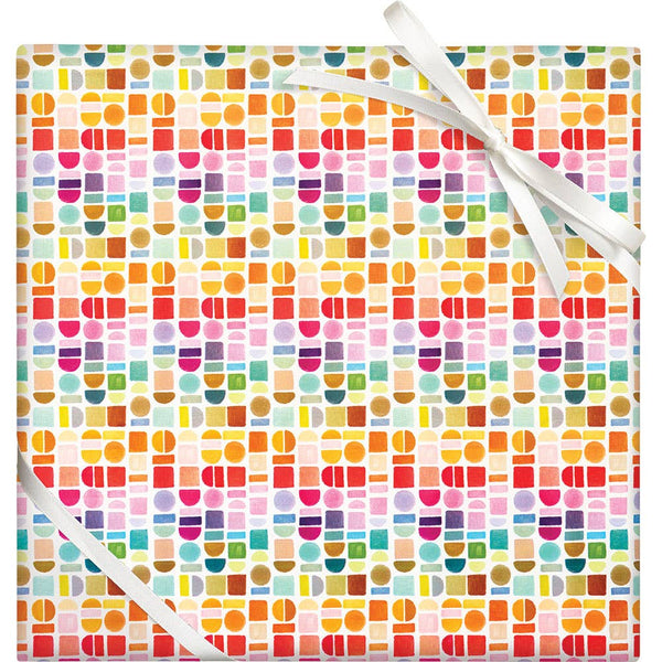 Rainbow Palette Stone Dual Wrapping Paper