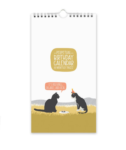 Perpetual Birthday Calendar