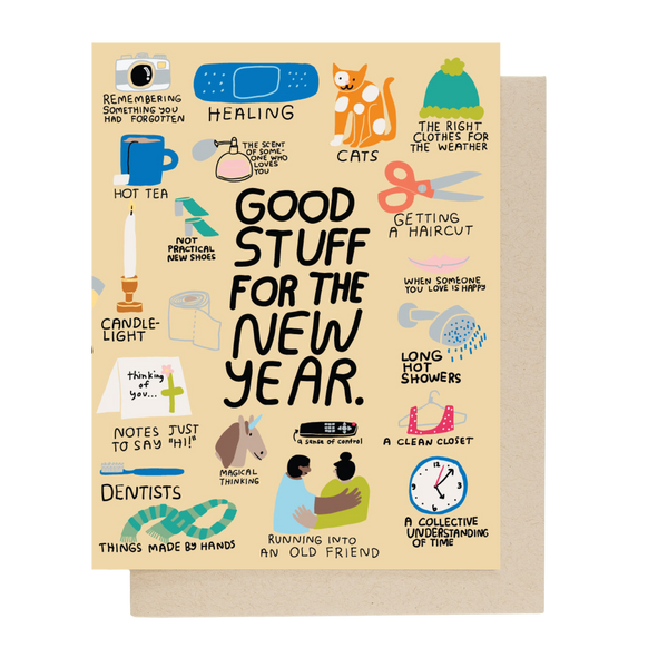 Good Things for the New Year Card