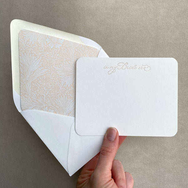 Bride Era Letterpress Stationery Pack