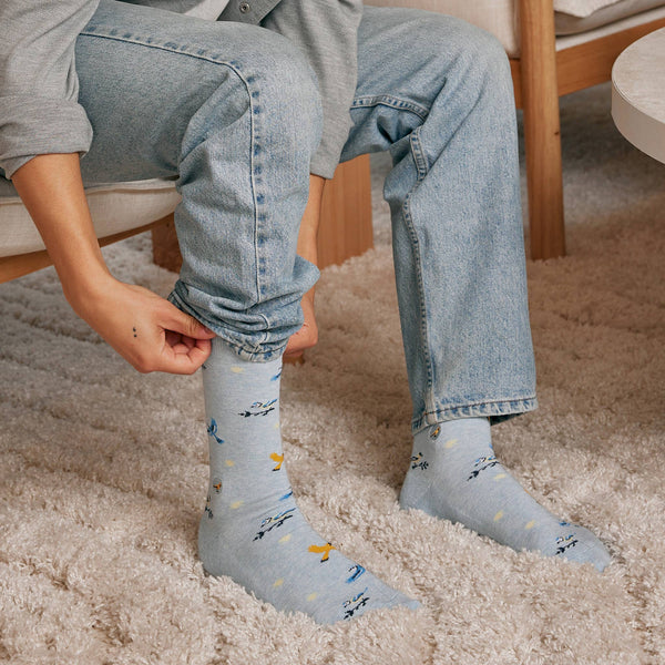 Socks that Protect Songbirds: Medium