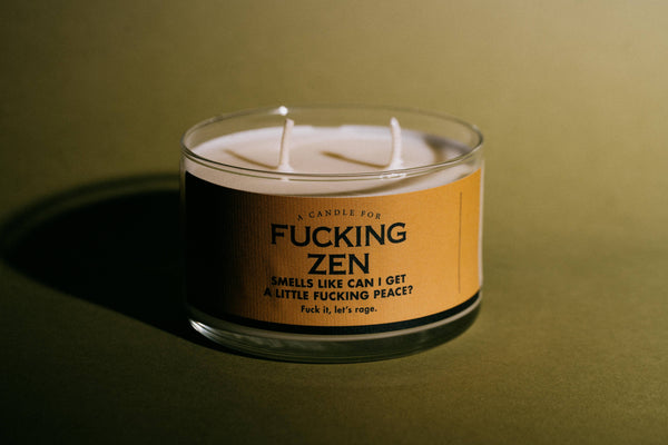 A Candle for Fucking Zen | Funny Candle