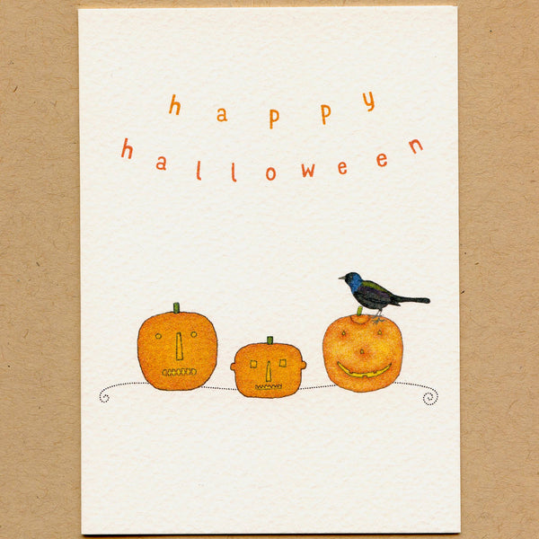 Halloween Greeting Cards Set