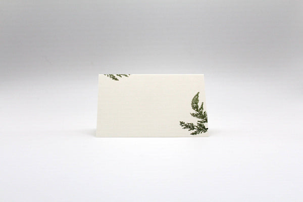 Pinecone Place Cards- Double-sided Table Tents (Set of 12)
