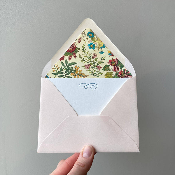 Victorian Wallpaper Letterpress Stationery Pack