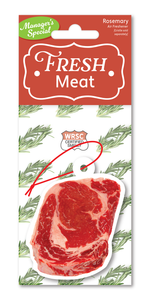 Fresh Meat Air Freshener | Funny Car Air Freshener