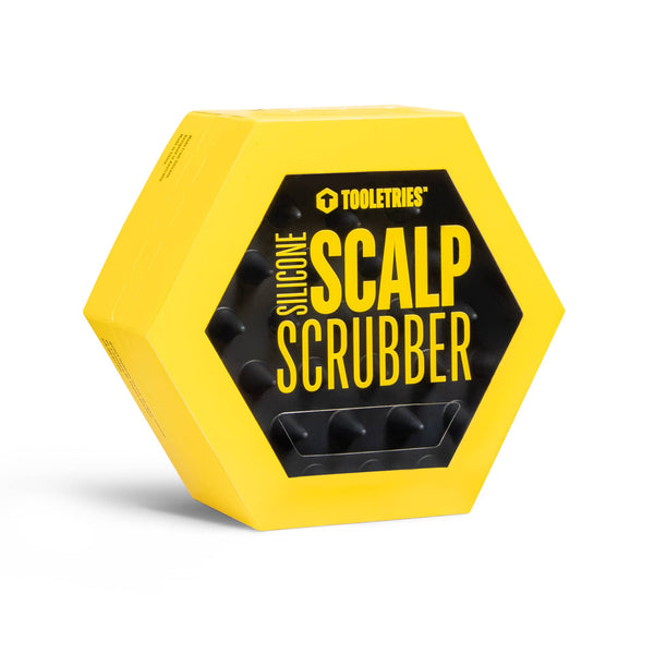 The Scalp Scrubber | Silicone Scalp Massager & Exfoliator: Charcoal