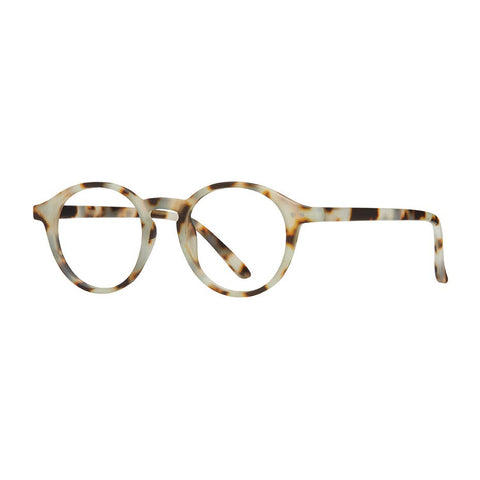 Logan -  Soft Ivory Tort - Blue Light Filtering Lens: 1.00