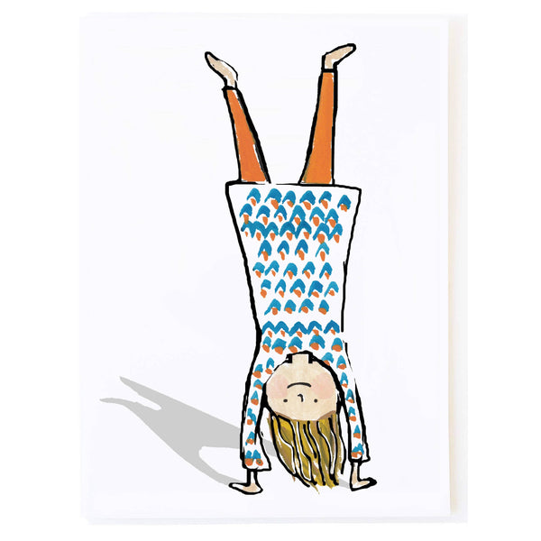 Handstand Orange Tights
