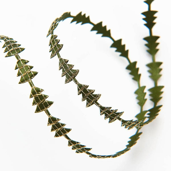 Yule Green Tree Ribbon