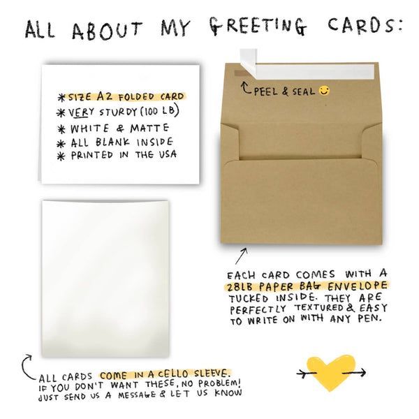 CAN’T HUG YOU Greeting Card