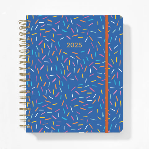 2025 Geometric High Note® Deluxe Hardcover Planner