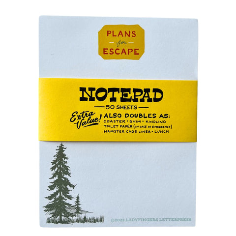 Plans for Escape Notepad