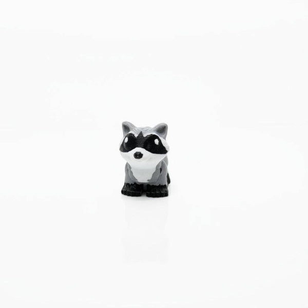 Raccoon • Mini 3D Printed Articulated Animal • Flexi Animals • Pocket Pets • Pocket Pals • Desk Pets*