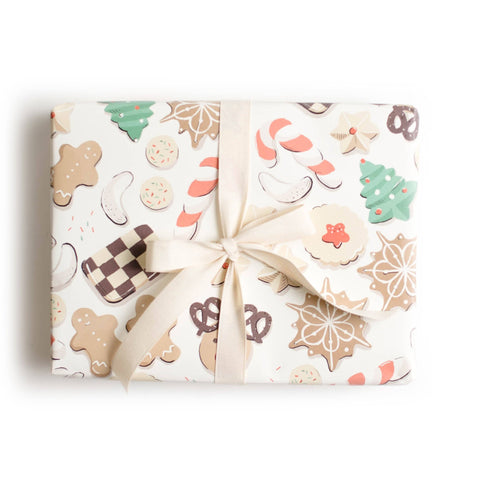 Christmas Cookie Wrap: Roll of 3 sheets