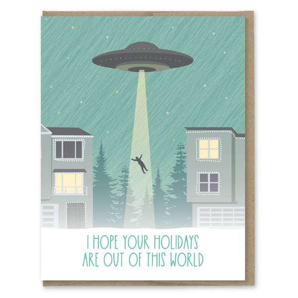 UFO Holiday Card