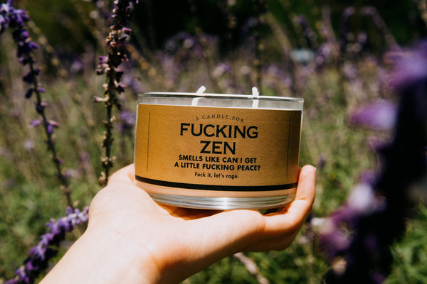 A Candle for Fucking Zen | Funny Candle