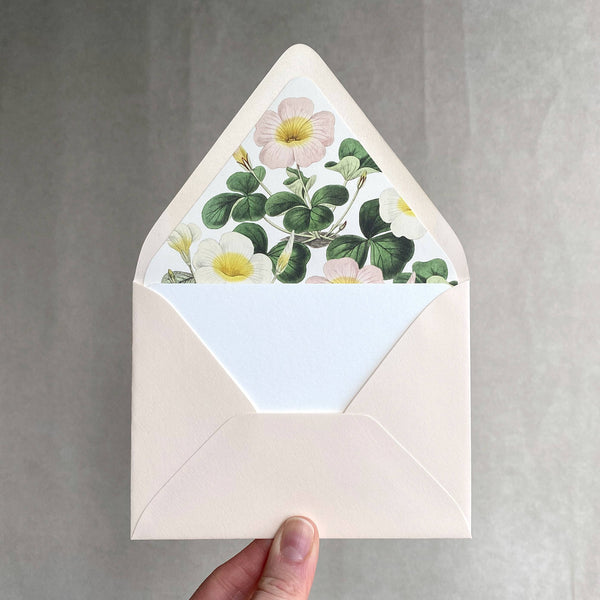 Flowers with Love Letterpress Stationery Pack