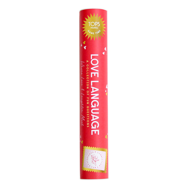 Pick-Up Sticks Conversation Game - Love Language - 6" Tube