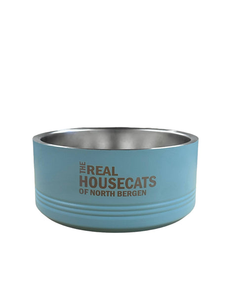 The Real Housecats of OMAHA Pet Bowl Teal / 18 oz